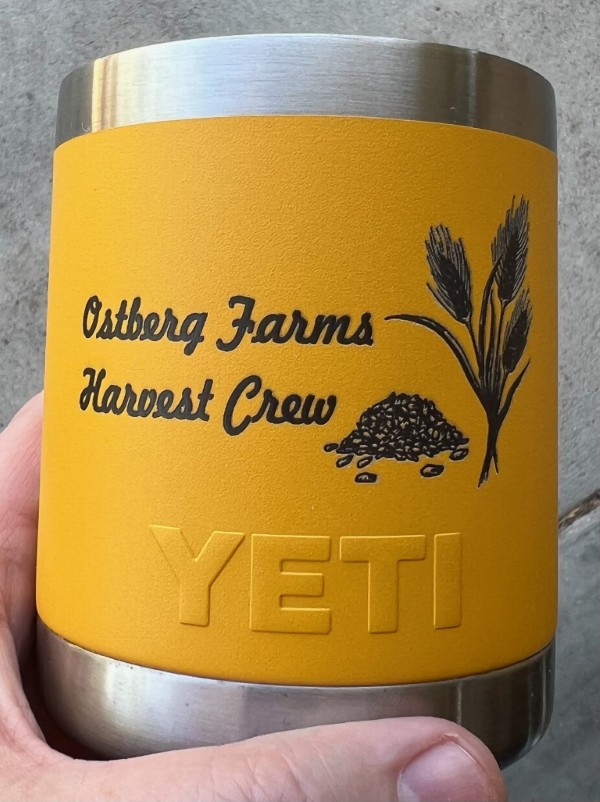 Laser engraved whiskey tumblers